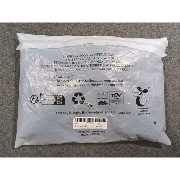 BAMBOO COOL Men's Ultra-Soft Breathable Boxer Briefs  Moisture Wicking XL - Picture 6 of 6